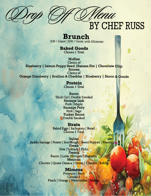 Cherry Ridge Drop Off Brunch w/ Mimosas
